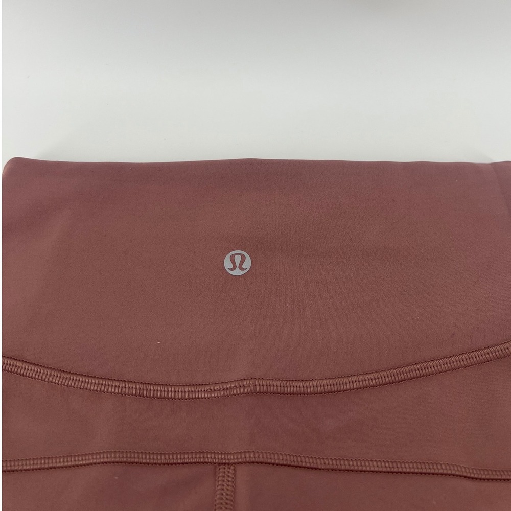 Lululemon All The Right Places High-Rise Leggings Mauve Pink Size 4 W5BS2S - Picture 4 of 8